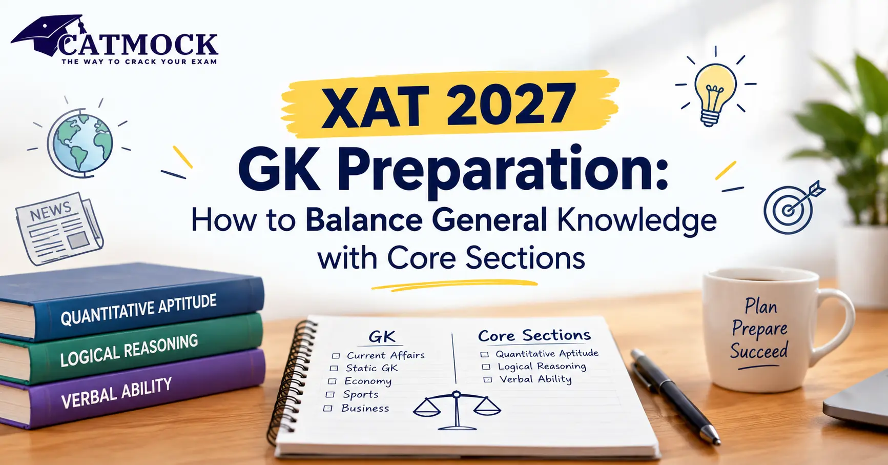 XAT 2027 GK Preparation: How to Balance General Knowledge with Core Sections