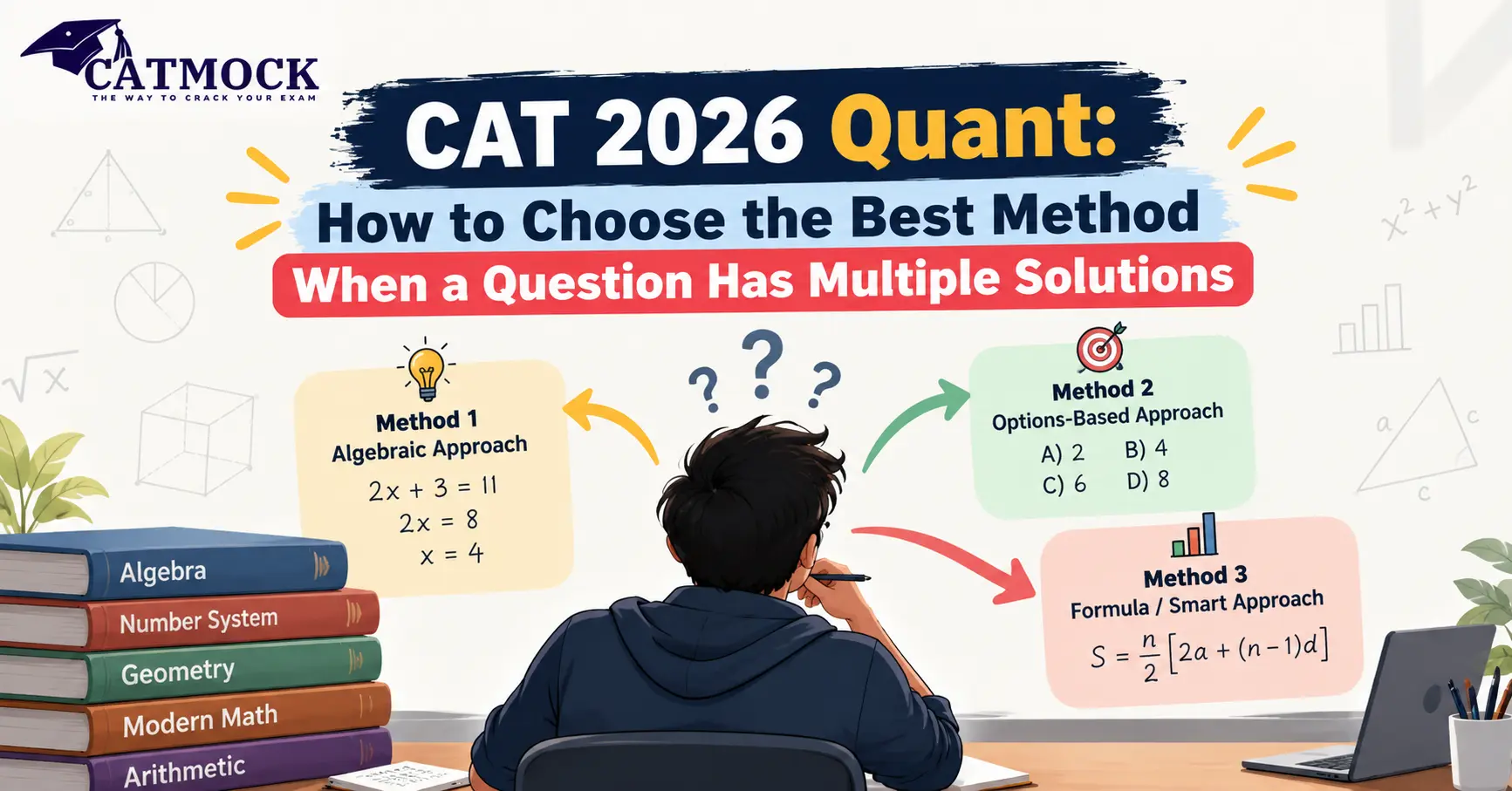 CAT 2026 Quant: How to Choose the Best Method When a Question Has Multiple Solutions