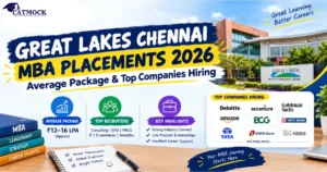 Read more about the article Great Lakes Chennai MBA Placements 2026 – Average Package & Top Companies Hiring