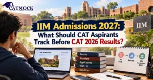 Read more about the article IIM Admissions 2027: What Should CAT Aspirants Track Before CAT 2026 Results?