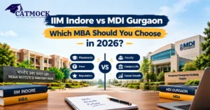 Read more about the article IIM Indore vs MDI Gurgaon: Which MBA Should You Choose in 2026?