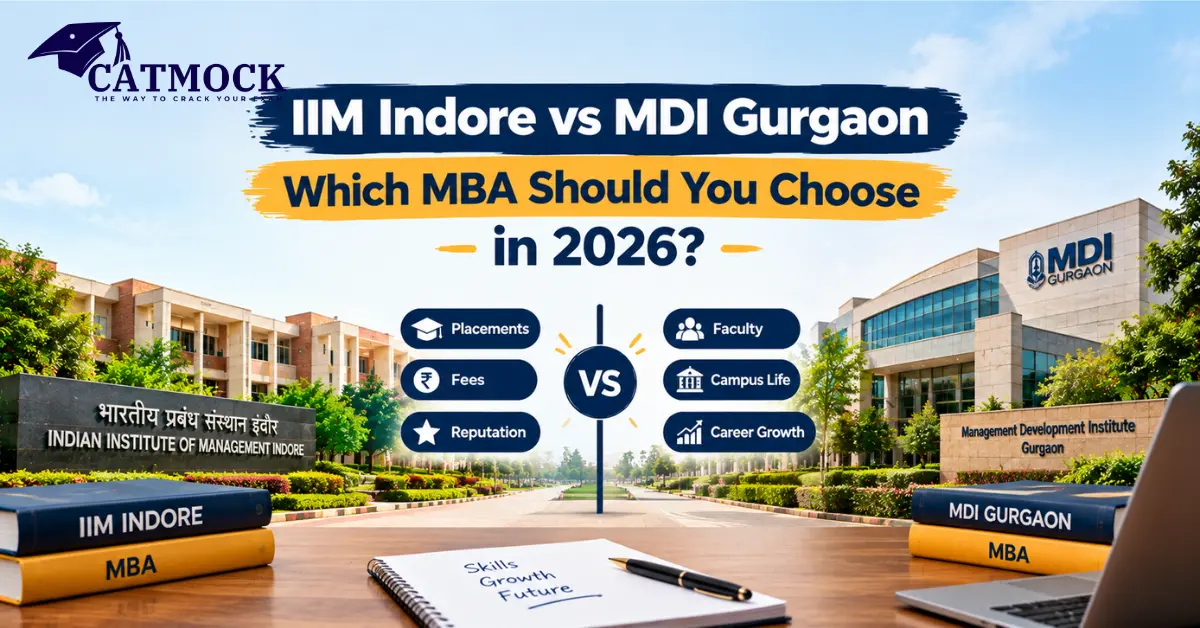 IIM Indore vs MDI Gurgaon: Which MBA Should You Choose in 2026?