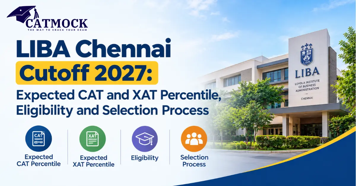You are currently viewing LIBA Chennai Cutoff 2027: Expected CAT and XAT Percentile, Eligibility and Selection Process