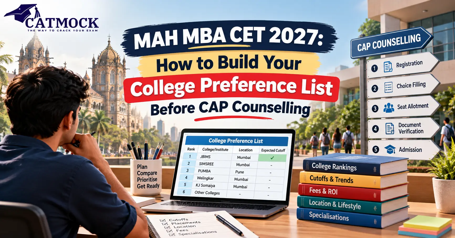 MAH MBA CET 2027: How to Build Your College Preference List Before CAP Counselling