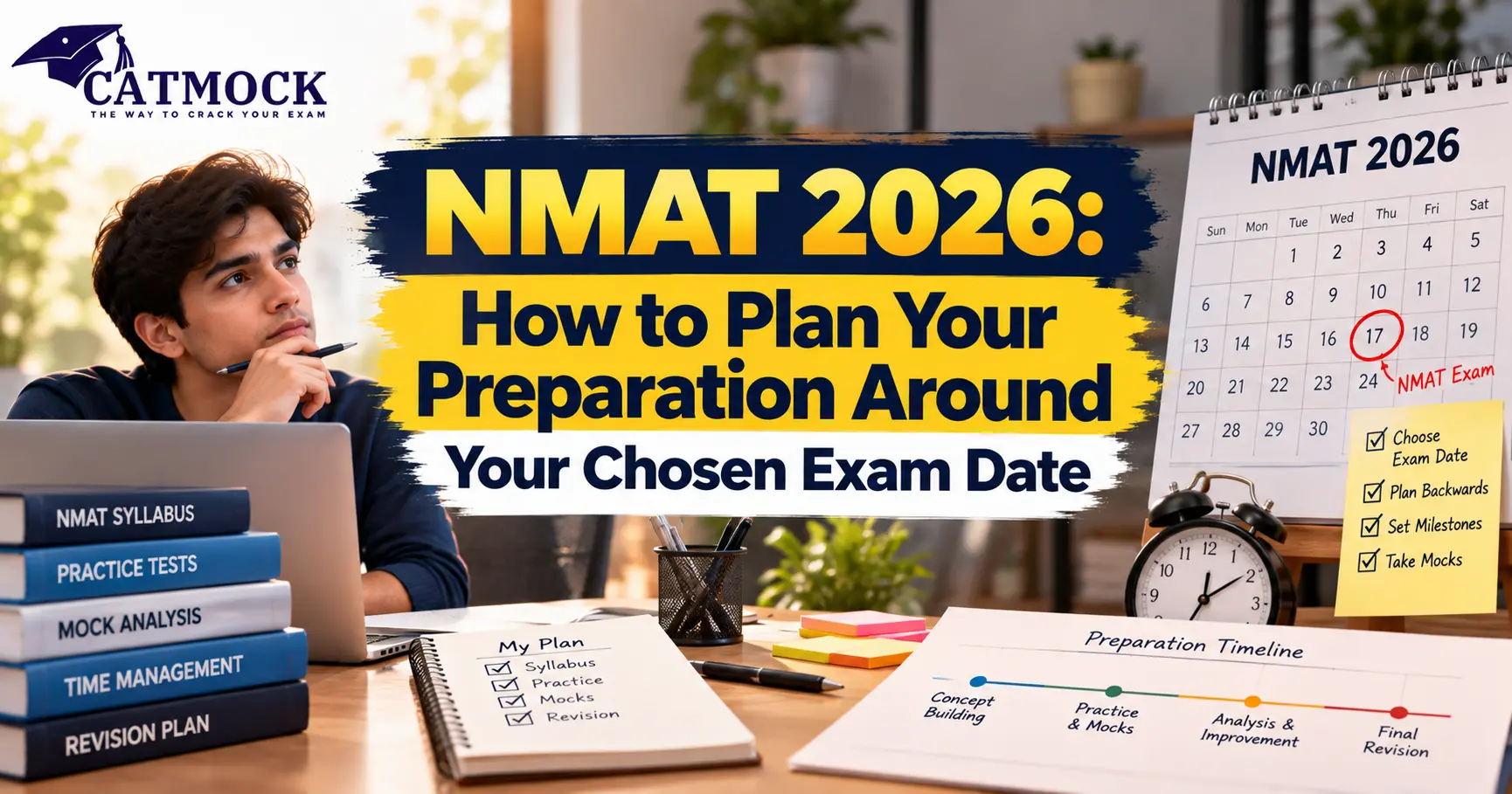 You are currently viewing NMAT 2026: How to Plan Your Preparation Around Your Chosen Exam Date