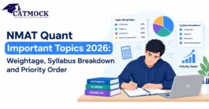 Read more about the article NMAT Quant Important Topics 2026: Weightage, Syllabus Breakdown and Priority Order