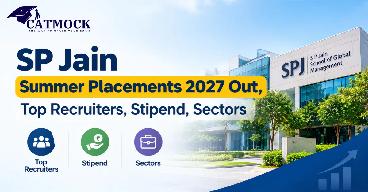 SP Jain Summer Placements 2027 Out, Top Recruiters Stipend, Sectors