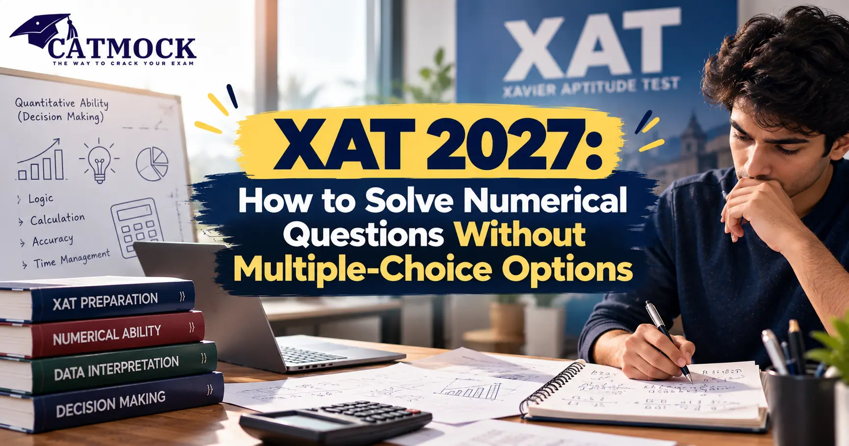 XAT 2027: How to Solve Numerical Questions Without Multiple-Choice Options