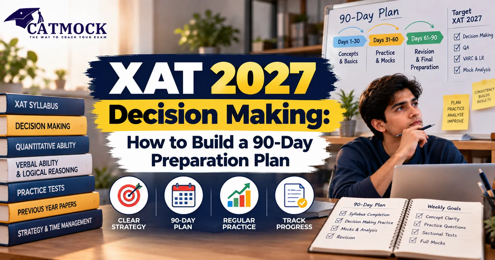 You are currently viewing XAT 2027 Decision Making: How to Build a 90-Day Preparation Plan